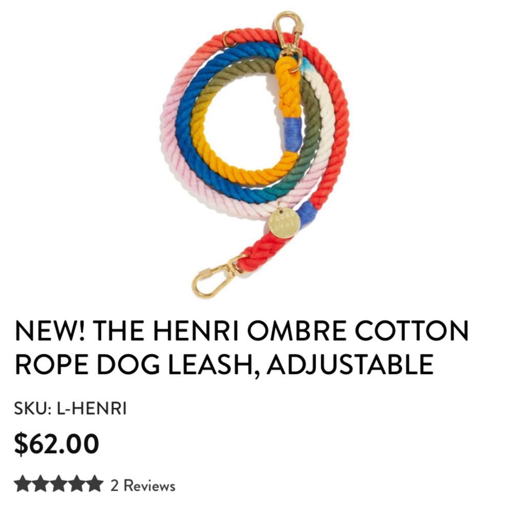 Found my animal rope leash